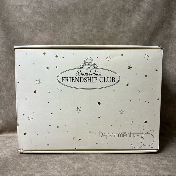 Vintage Dept 56-Snowbabies-Friendship Club 1998-1999 Collectors Box - Picture 6 of 6